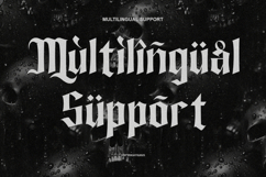 The Wayler - Gothic Blackletter Font Product Image 10