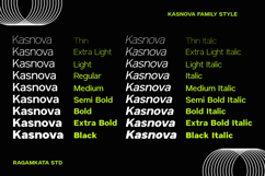Kasnova - Sans Serif Family Product Image 4