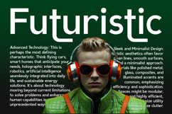 Kufkan - Modern Geometric Font Product Image 4
