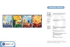 Four Seasons Farms Continuous 3D Layered Paper Cut Product Image 4