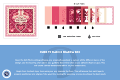 Love Shadow Box - Valentine's 3D SVG Product Image 5