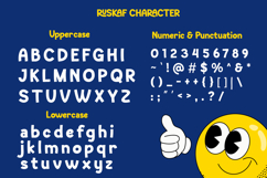 Ruskaf - Playful Sans Font Product Image 8