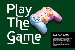 Kufkan - Modern Geometric Font Product Image 8
