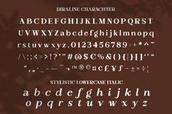 DIraline - Modern Serif Font Product Image 8