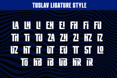 Tuslav Ligature Condensed Sans Product Image 9