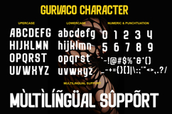 Gurvaco - Modern Condensed Font Product Image 9