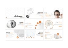 Delusion Keynote Template Product Image 2