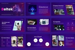 Beltek - AI Tech Presentation Google Slides Template Product Image 2