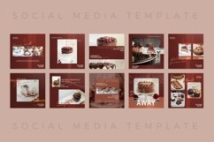 Cake Food - Instagram Post Template Product Image 2