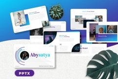 Abysatya - Modelling Googleslide Templates Product Image 1