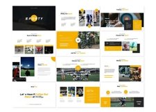 Sporty Keynote Template Product Image 2