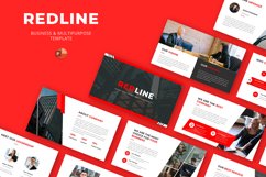 REDLINE - Busines &amp; Multiporpose Presentation Template Product Image 1