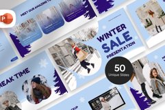 Winter Sale Presentation Template Product Image 1