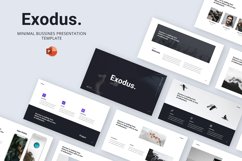 Exodus - Minimal Bussines Powerpoint Template Product Image 1
