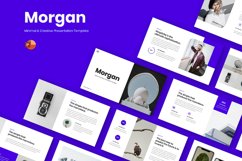 Morgan - Minimal &amp; Creative PowerPoint Template Product Image 1