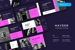 Hayder - Business Keynote Template Product Image 1