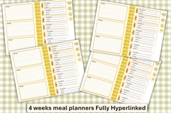 Digital Planner, summer budget planner, hyperlinked Product Image 2