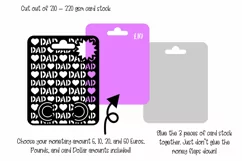 Money card SVG | Dad Birthday or Fathers Day design Product Image 2