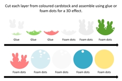 Cute Bunny Layered Paper SVG Digital Download Product Image 2