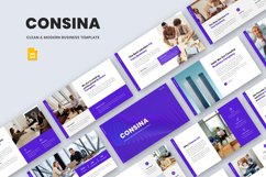 Consina - Clean &amp; Modern Business Google Slide Product Image 1