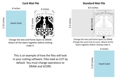 Cricut Joy SVG | Cat Love you fur-ever insert card. Product Image 2