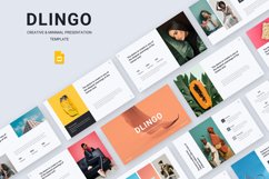 Dlingo - Creative &amp; Minimal Google Slide Product Image 1