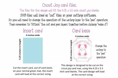 Cricut Joy SVG | New Baby Girl Greeting Card. Product Image 3