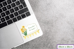 Spring Banner Stickers Scrapbooks, Planners, Laptops, PNG Product Image 2