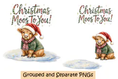 Christmas High Land Cow Design 2 Product Image 2