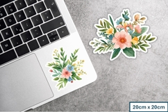 Wildflower Stickers PNG and JPEG Product Image 2