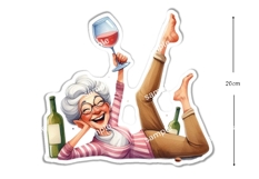 12 Christmas Drunken Grandparents Stickers JPEG and PNGs Product Image 3