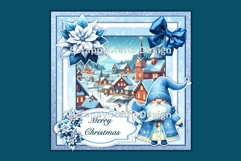 Scandinavian Christmas Card Kit JPEG and PNG Product Image 2