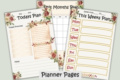 Cottagecore Planner Kit 123 Items, PNGs Product Image 2