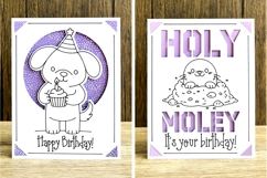 Birthday Insert Card SVG Bundle | 9 Holiday Card Designs Product Image 2