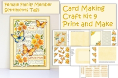 Summer Flowers Card Making Kit 9 Product Image 1