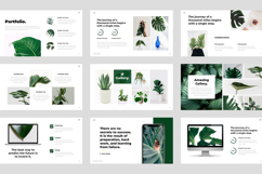 Leaf - Minimal Green Business PowerPoint Template Product Image 4