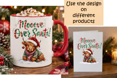 Christmas High Land Cow Design 4 Product Image 3
