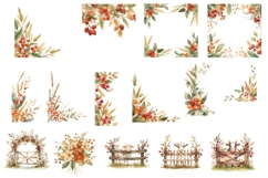 34 Autumn Clipart set PNG Product Image 3