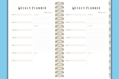 Digital Planner Template 2026 Fully Hyperlinked Canva Product Image 3