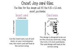 Cricut Joy SVG | With love Greeting Card. Product Image 3