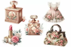 Shabby Chic Clipart Fussy Cuts for scrapbooks & Journals Product Image 3