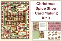 Christmas Spice Shop Card Making Kit 3 JPEGS Product Image 1