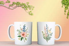 Wildflower Stickers PNG and JPEG Product Image 3