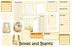 Sketched Summer Planner Kit 106 Items, PNGs Product Image 3
