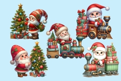 15 Christmas Gnomes Clipart PNG Product Image 3