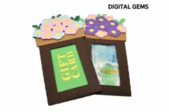 Money card flower SVG | Gift card and money designs included Product Image 2