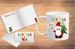 Cute Christmas Clipart 22 pieces PNGs 300dpi Product Image 3
