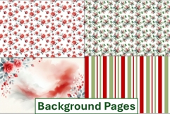 12 Valentine Journal Pages A4 JPEGS Product Image 3