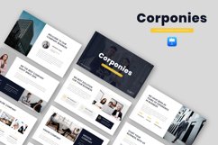Corponies - Corporate Business Keynote Template Product Image 1
