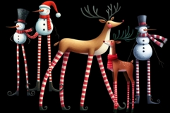 Whimsical Christmas Bundle 35 PNGs Product Image 4